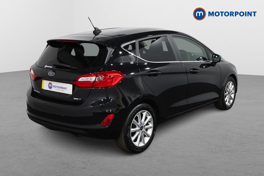 Ford Fiesta Titanium Manual Petrol-Electric Hybrid Hatchback - Stock Number (1560455) - Drivers side rear corner
