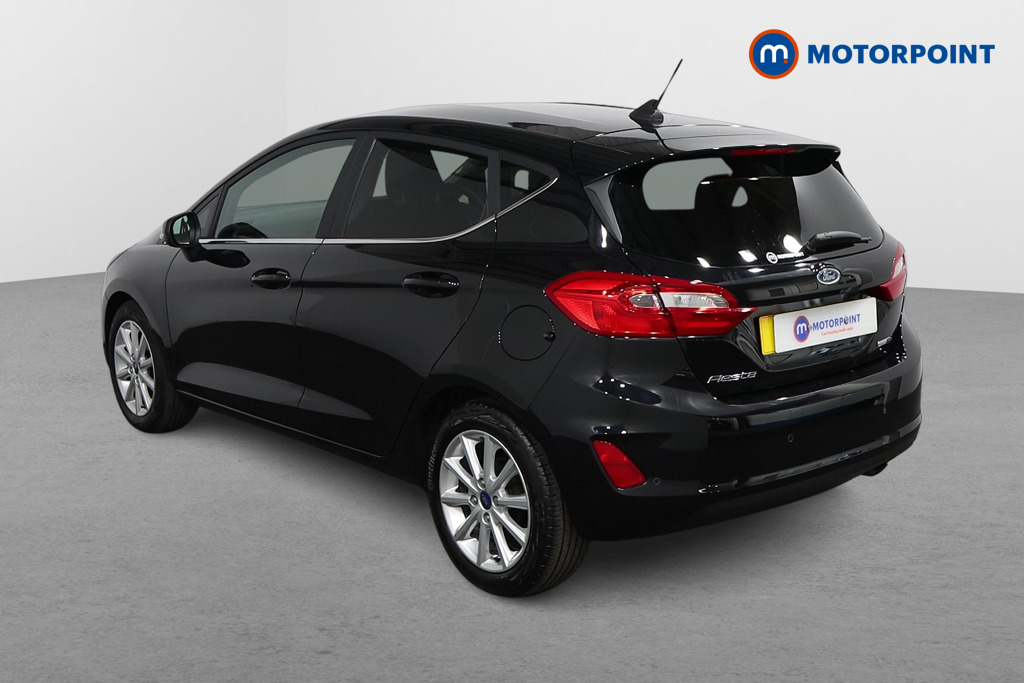 Ford Fiesta Titanium Manual Petrol-Electric Hybrid Hatchback - Stock Number (1560455) - Passenger side rear corner