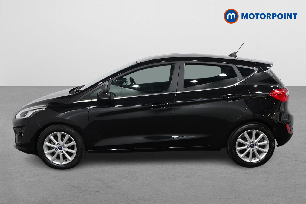 Ford Fiesta Titanium Manual Petrol-Electric Hybrid Hatchback - Stock Number (1560455) - Passenger side