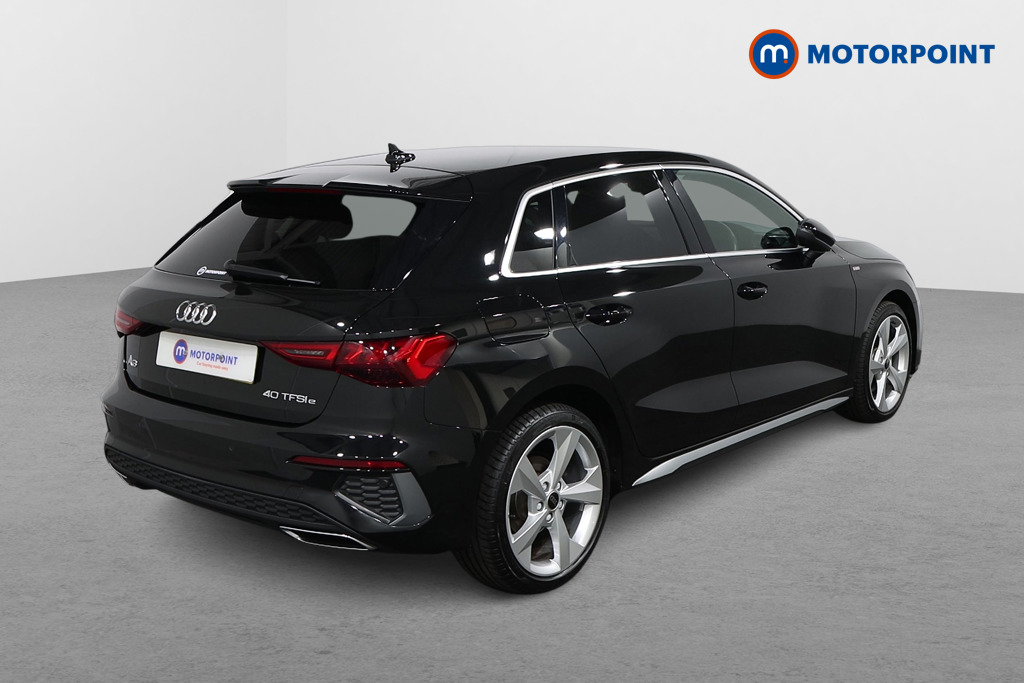 Audi A3 S Line Automatic Petrol Plug-In Hybrid Hatchback - Stock Number (1561052) - Drivers side rear corner