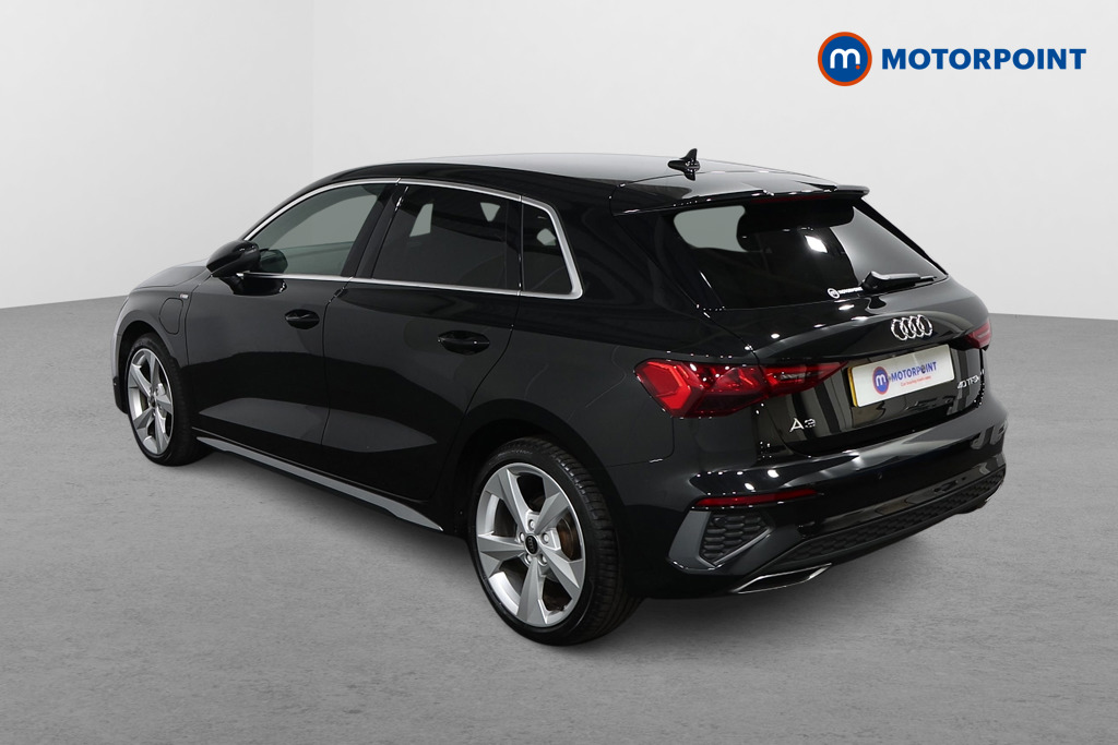 Audi A3 S Line Automatic Petrol Plug-In Hybrid Hatchback - Stock Number (1561052) - Passenger side rear corner