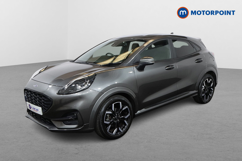Ford Puma St-Line X Manual Petrol-Electric Hybrid SUV - Stock Number (1463258) - Passenger side front corner