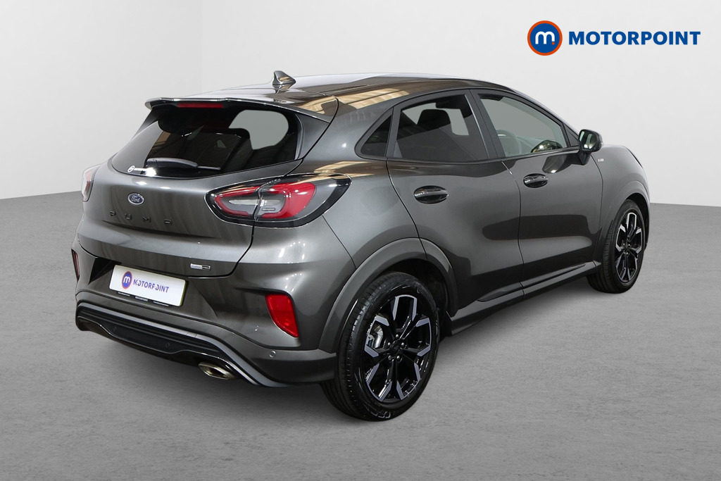 Ford Puma St-Line X Manual Petrol-Electric Hybrid SUV - Stock Number (1463258) - Drivers side rear corner
