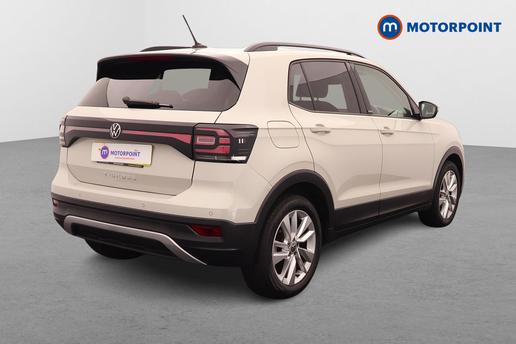 Volkswagen T-Cross Active Automatic Petrol SUV - Stock Number (1554916) - Drivers side rear corner