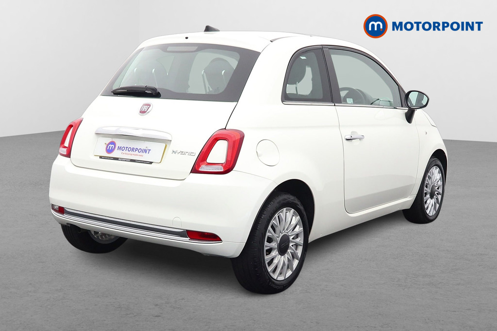 Fiat 500 1.0 Mild Hybrid 3Dr Manual Petrol-Electric Hybrid Hatchback - Stock Number (1556142) - Drivers side rear corner