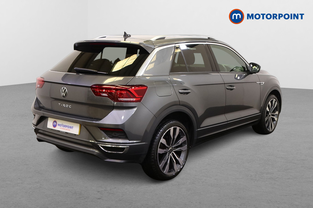 Volkswagen T-Roc R-Line Manual Petrol SUV - Stock Number (1556275) - Drivers side rear corner