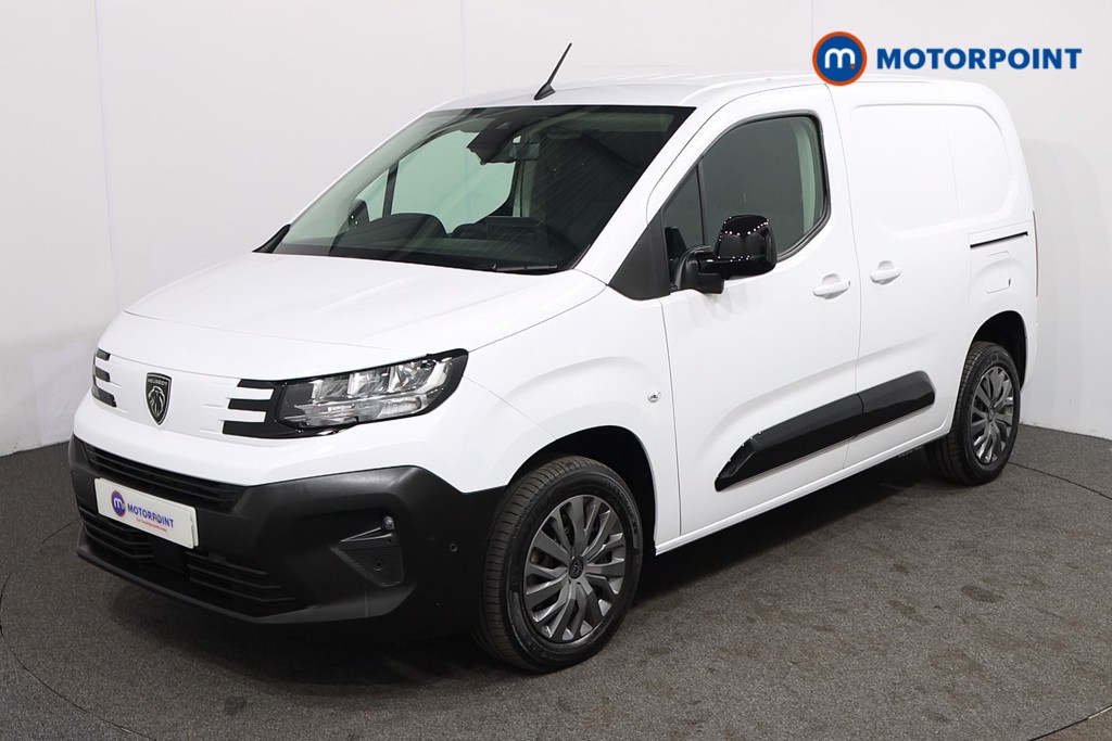 Peugeot Partner Asphalt Automatic Diesel Panel Van - Stock Number (1557693) - Passenger side front corner