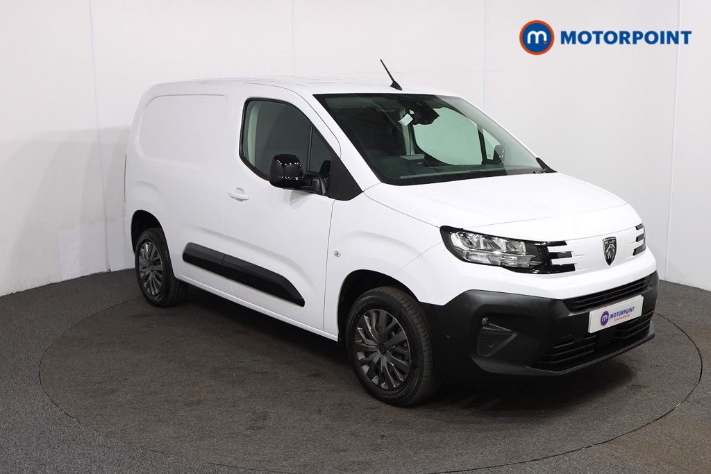 Peugeot Partner Asphalt Automatic Diesel Panel Van - Stock Number (1557693) - Drivers side front corner