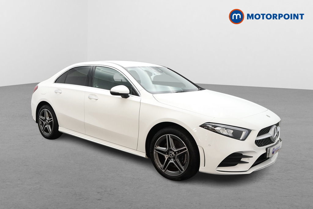 Mercedes-Benz A Class Amg Line Automatic Petrol Plug-In Hybrid Saloon - Stock Number (1560077) - Drivers side front corner
