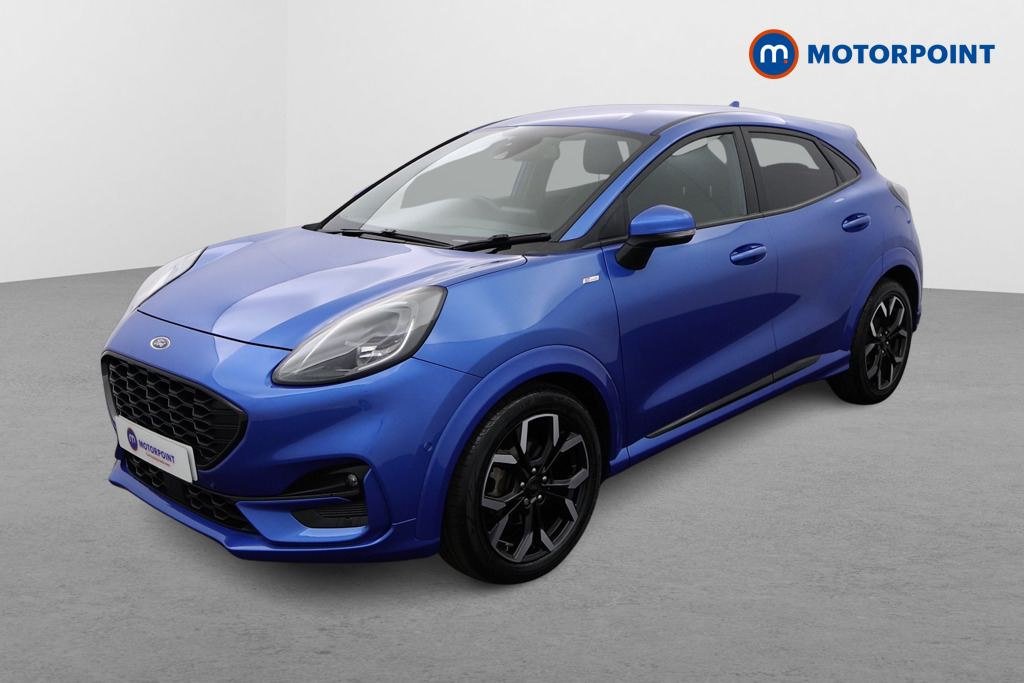 Ford Puma St-Line X Manual Petrol-Electric Hybrid SUV - Stock Number (1560648) - Passenger side front corner