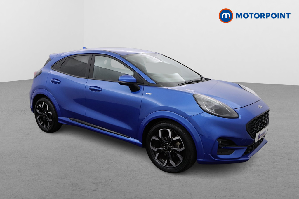 Ford Puma St-Line X Manual Petrol-Electric Hybrid SUV - Stock Number (1560648) - Drivers side front corner