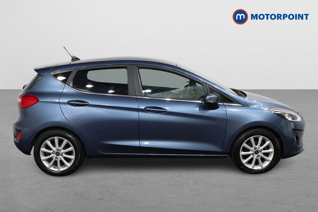 Ford Fiesta Titanium Manual Petrol-Electric Hybrid Hatchback - Stock Number (1561275) - Drivers side
