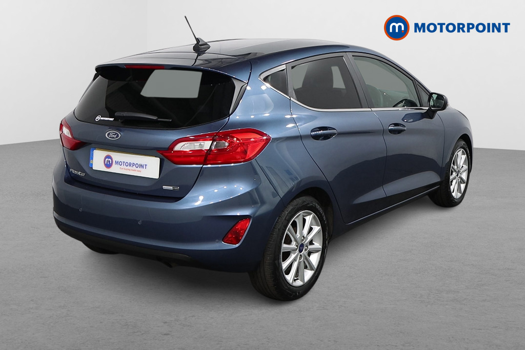 Ford Fiesta Titanium Manual Petrol-Electric Hybrid Hatchback - Stock Number (1561275) - Drivers side rear corner