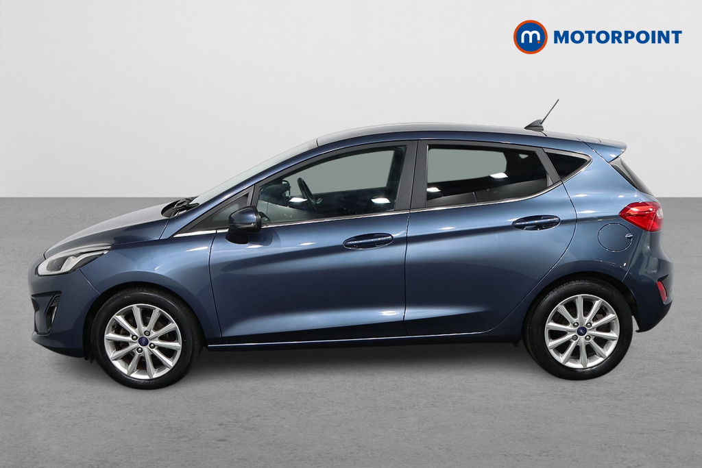 Ford Fiesta Titanium Manual Petrol-Electric Hybrid Hatchback - Stock Number (1561275) - Passenger side