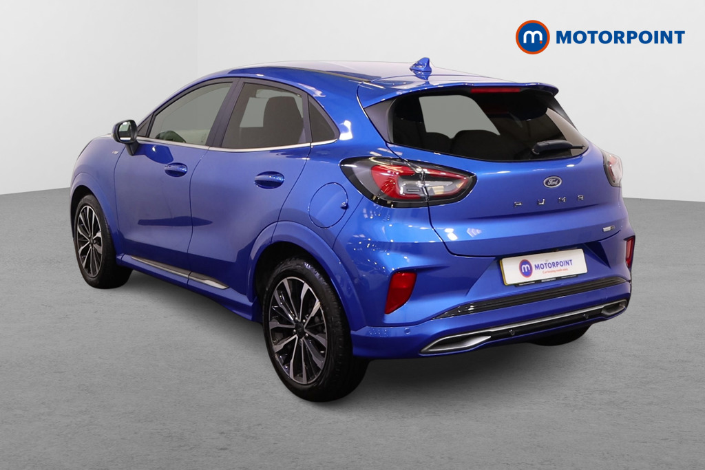 Ford Puma St-Line Vignale Manual Petrol-Electric Hybrid SUV - Stock Number (1525541) - Passenger side rear corner