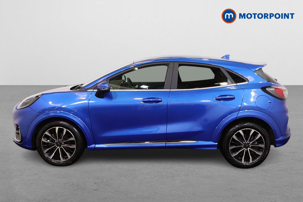 Ford Puma St-Line Vignale Manual Petrol-Electric Hybrid SUV - Stock Number (1525541) - Passenger side