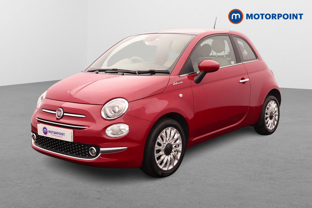Fiat 500 Dolcevita Manual Petrol-Electric Hybrid Hatchback - Stock Number (1543119) - Passenger side front corner