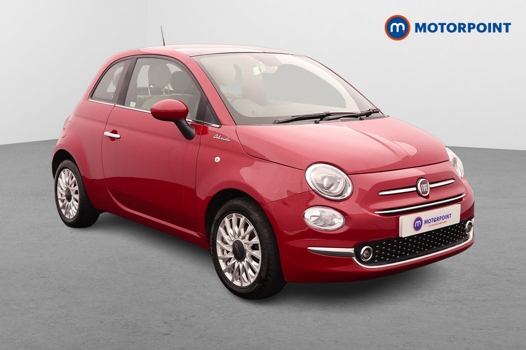 Fiat 500 Dolcevita Manual Petrol-Electric Hybrid Hatchback - Stock Number (1543119) - Drivers side front corner