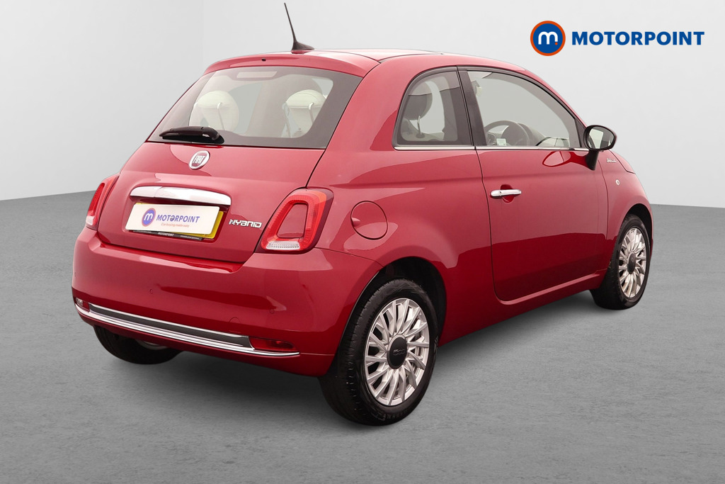 Fiat 500 Dolcevita Manual Petrol-Electric Hybrid Hatchback - Stock Number (1543119) - Drivers side rear corner