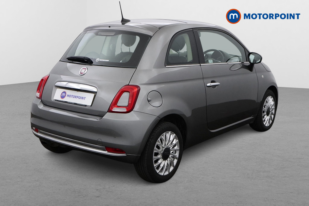 Fiat 500 Lounge Manual Petrol Hatchback - Stock Number (1551436) - Drivers side rear corner