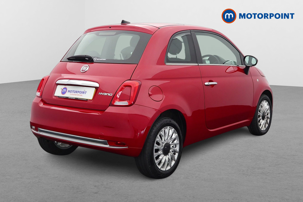 Fiat 500 1.0 Mild Hybrid 3Dr Manual Petrol-Electric Hybrid Hatchback - Stock Number (1556136) - Drivers side rear corner