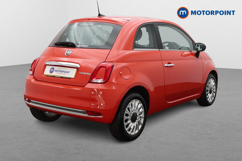 Fiat 500 1.0 Mild Hybrid 3Dr Manual Petrol-Electric Hybrid Hatchback - Stock Number (1557035) - Drivers side rear corner