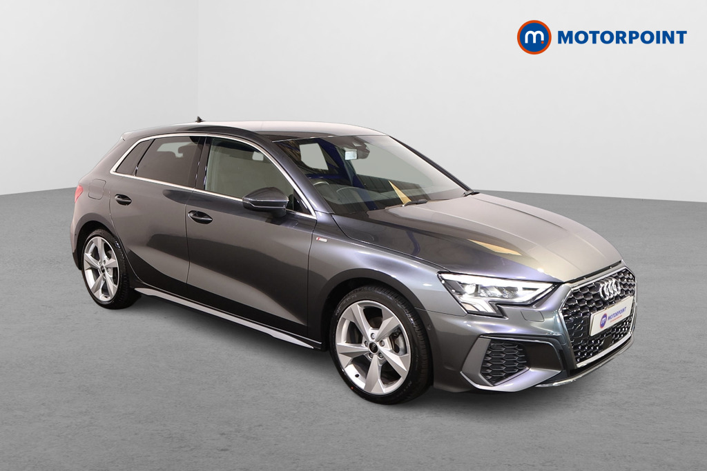 Audi A3 S Line Manual Petrol Hatchback - Stock Number (1557948) - Drivers side front corner