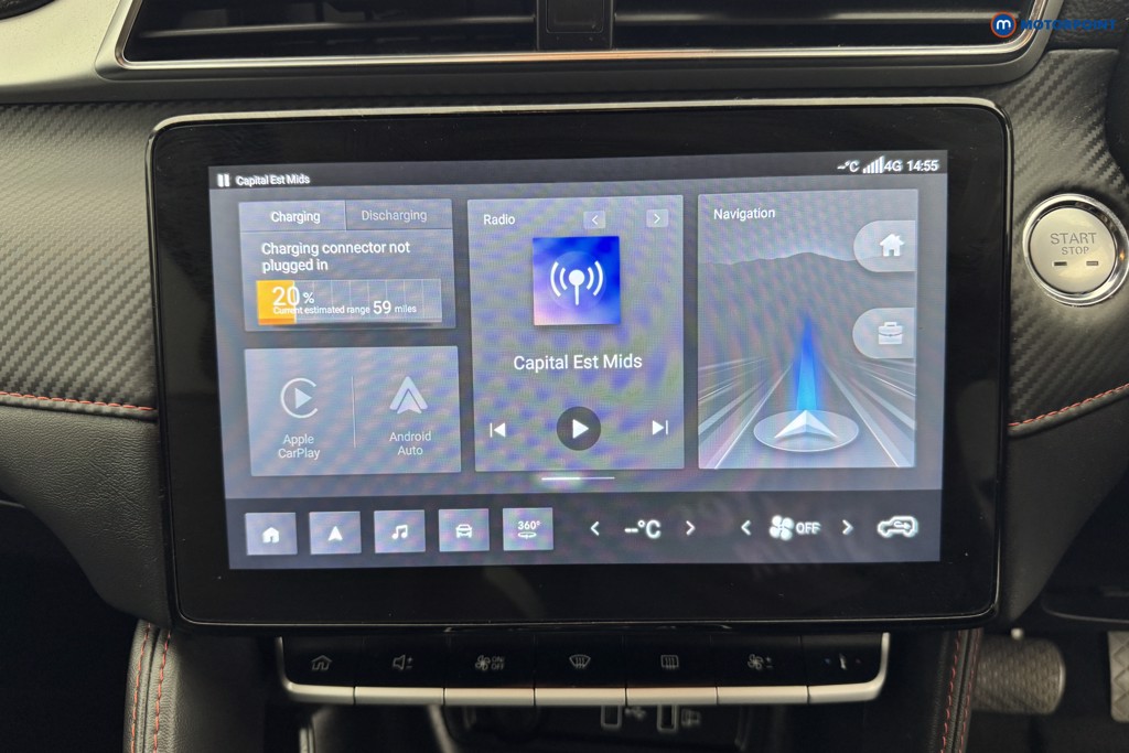 Mg Motor Uk ZS Trophy Connect Ev Automatic Electric SUV - Stock Number (1559790) - 2nd supplementary image