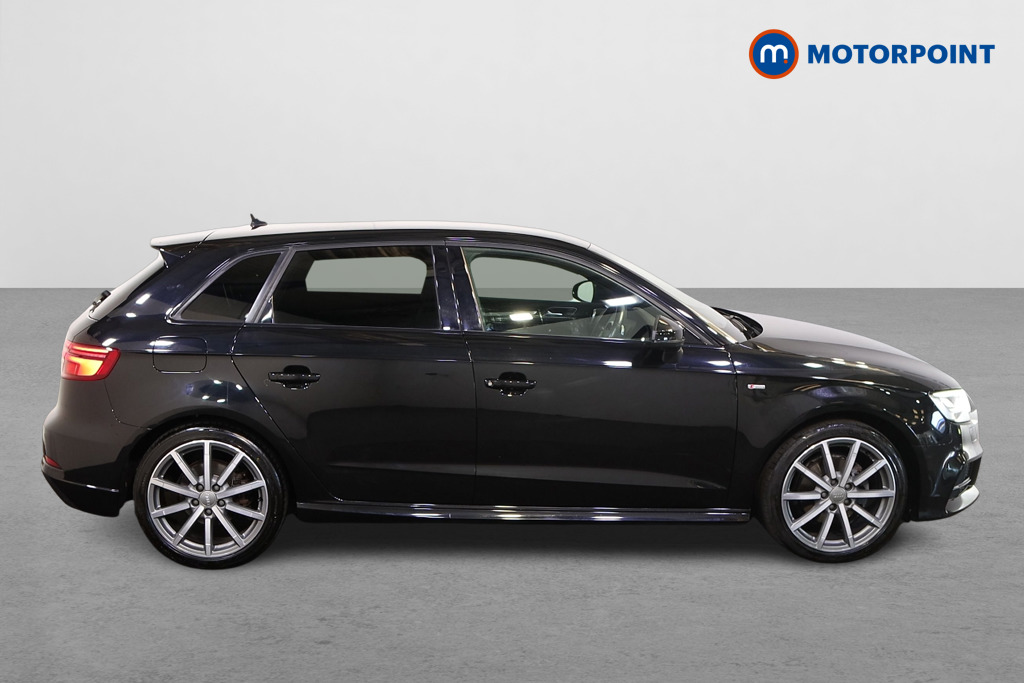 Audi A3 Black Edition Manual Petrol Hatchback - Stock Number (1560379) - Drivers side
