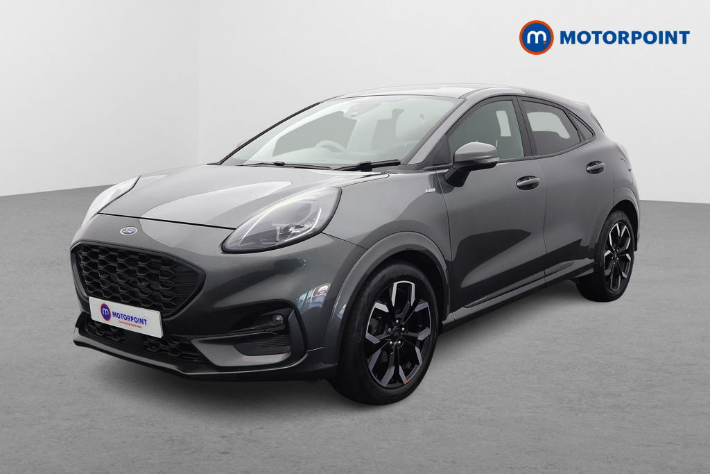 Ford Puma St-Line X Manual Petrol-Electric Hybrid SUV - Stock Number (1560398) - Passenger side front corner