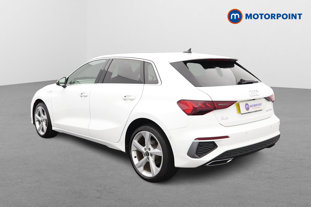 Audi A3 S Line Automatic Petrol Plug-In Hybrid Hatchback - Stock Number (1561394) - Passenger side rear corner