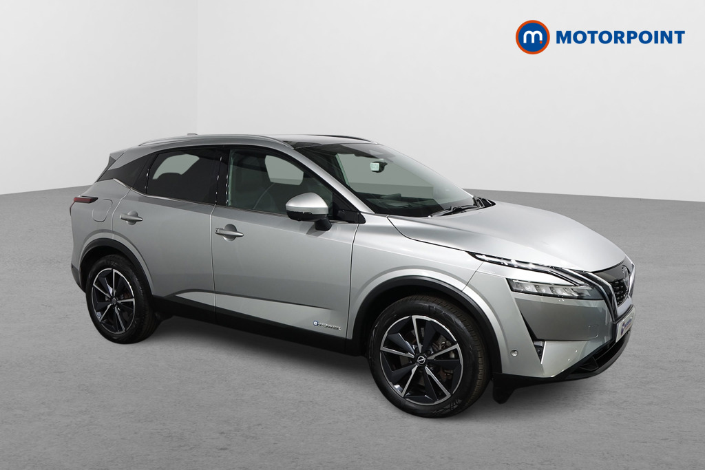 Nissan Qashqai Tekna Automatic Petrol-Electric Hybrid SUV - Stock Number (1561850) - Drivers side front corner