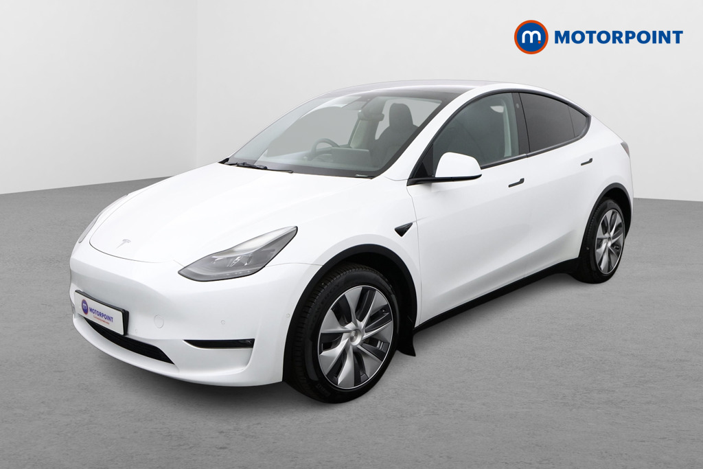 Tesla Model Y Long Range Automatic Electric SUV - Stock Number (1553923) - Passenger side front corner