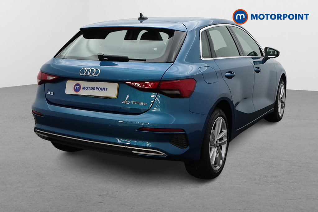 Audi A3 Sport Automatic Petrol Plug-In Hybrid Hatchback - Stock Number (1555630) - Drivers side rear corner