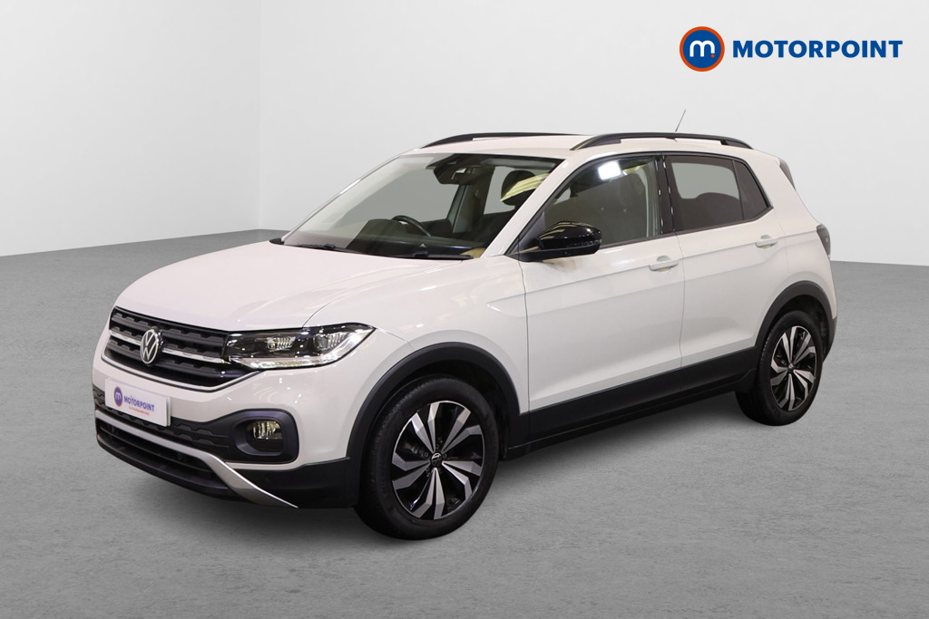 Volkswagen T-Cross Black Edition Manual Petrol SUV - Stock Number (1556825) - Passenger side front corner