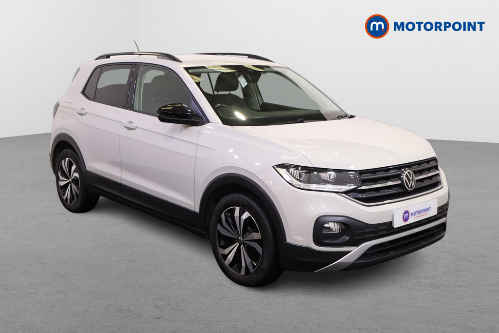 Volkswagen T-Cross Black Edition Manual Petrol SUV - Stock Number (1556825) - Drivers side front corner