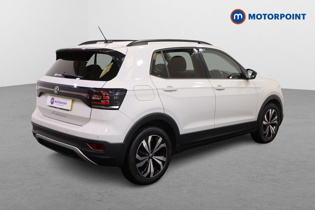 Volkswagen T-Cross Black Edition Manual Petrol SUV - Stock Number (1556825) - Drivers side rear corner