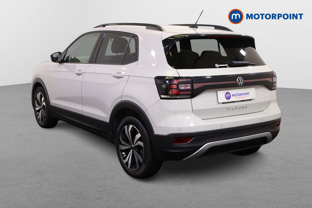 Volkswagen T-Cross Black Edition Manual Petrol SUV - Stock Number (1556825) - Passenger side rear corner