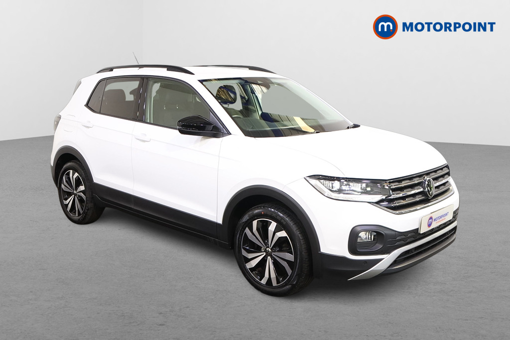 Volkswagen T-Cross Black Edition Manual Petrol SUV - Stock Number (1558148) - Drivers side front corner