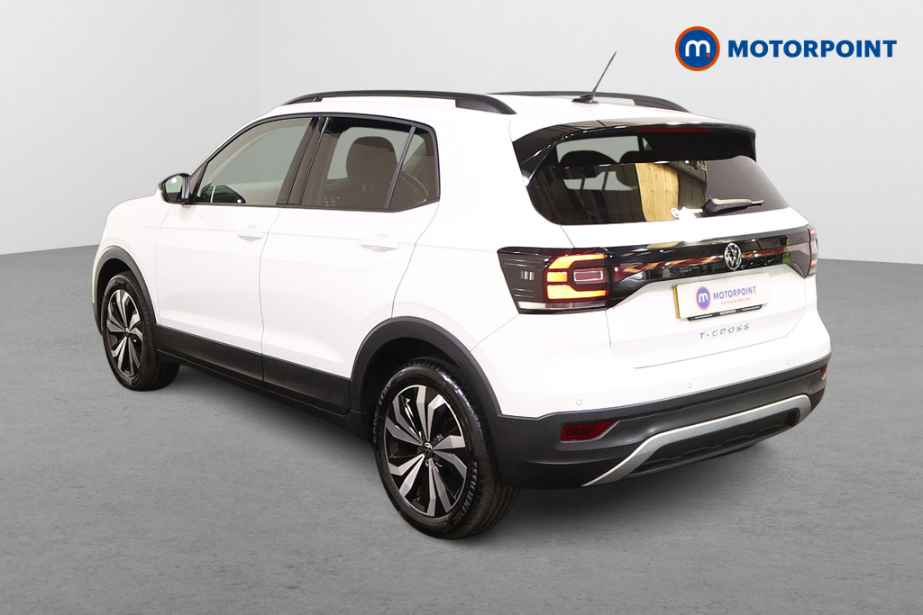 Volkswagen T-Cross Black Edition Manual Petrol SUV - Stock Number (1558148) - Passenger side rear corner