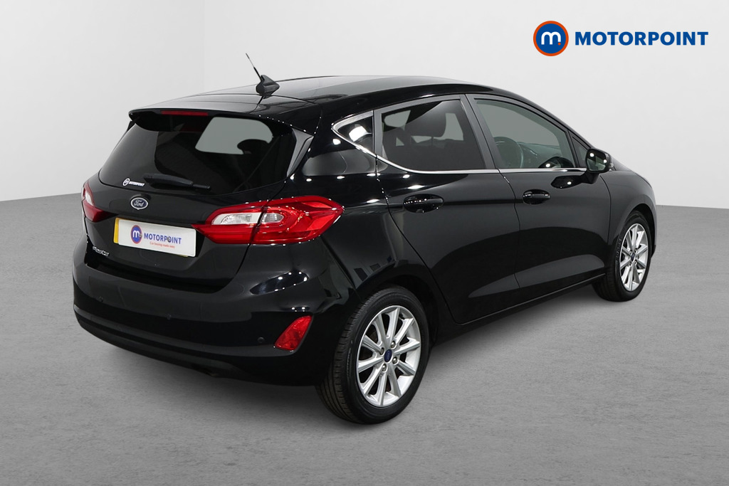 Ford Fiesta Titanium Automatic Petrol Hatchback - Stock Number (1558741) - Drivers side rear corner