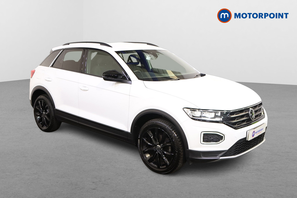 Volkswagen T-Roc Black Edition Manual Petrol SUV - Stock Number (1559936) - Drivers side front corner
