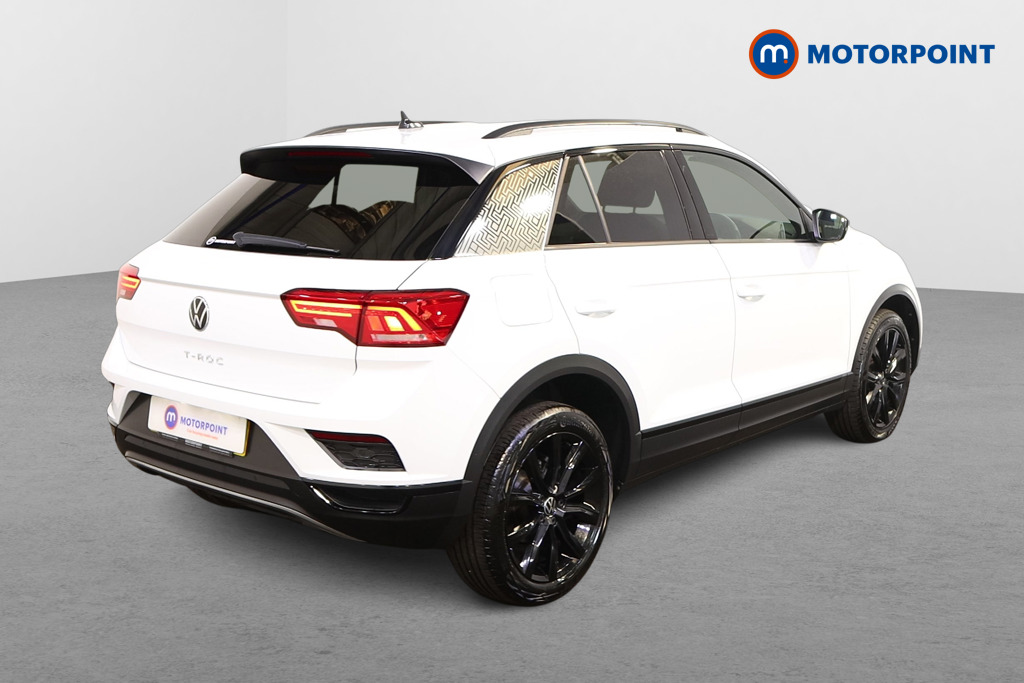 Volkswagen T-Roc Black Edition Manual Petrol SUV - Stock Number (1559936) - Drivers side rear corner