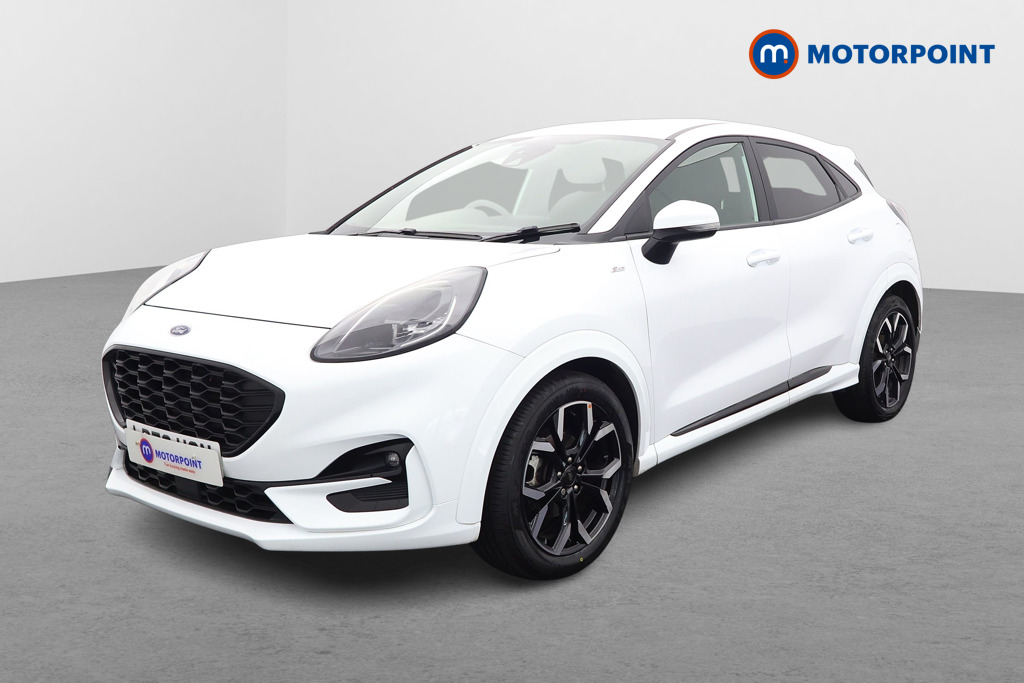 Ford Puma St-Line X Manual Petrol-Electric Hybrid SUV - Stock Number (1560401) - Passenger side front corner