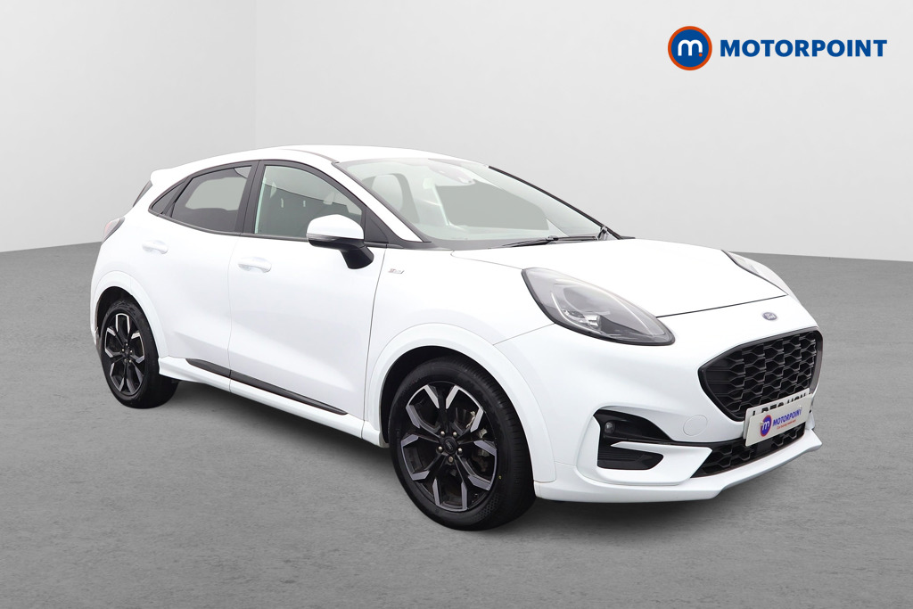 Ford Puma St-Line X Manual Petrol-Electric Hybrid SUV - Stock Number (1560401) - Drivers side front corner