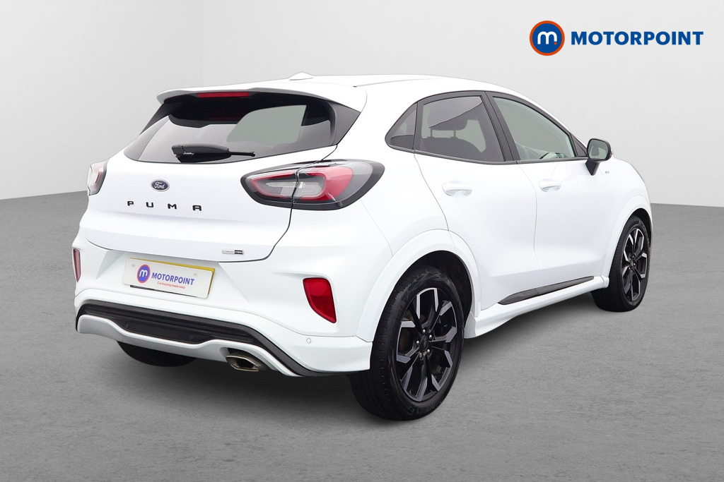 Ford Puma St-Line X Manual Petrol-Electric Hybrid SUV - Stock Number (1560401) - Drivers side rear corner