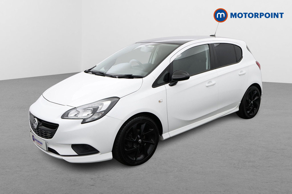 Vauxhall Corsa Sri Vx-Line Nav Black Manual Petrol Hatchback - Stock Number (1560670) - Passenger side front corner