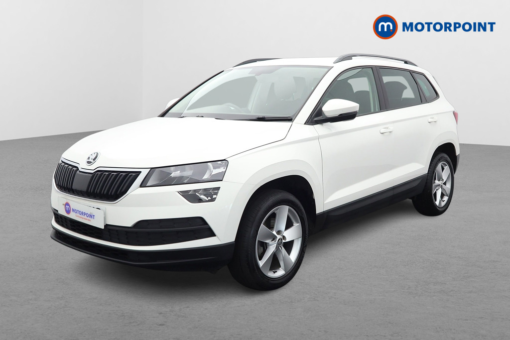 Skoda Karoq SE Manual Petrol SUV - Stock Number (1561755) - Passenger side front corner