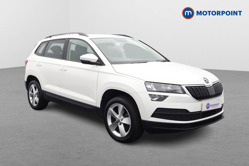 Skoda Karoq SE Manual Petrol SUV - Stock Number (1561755) - Drivers side front corner