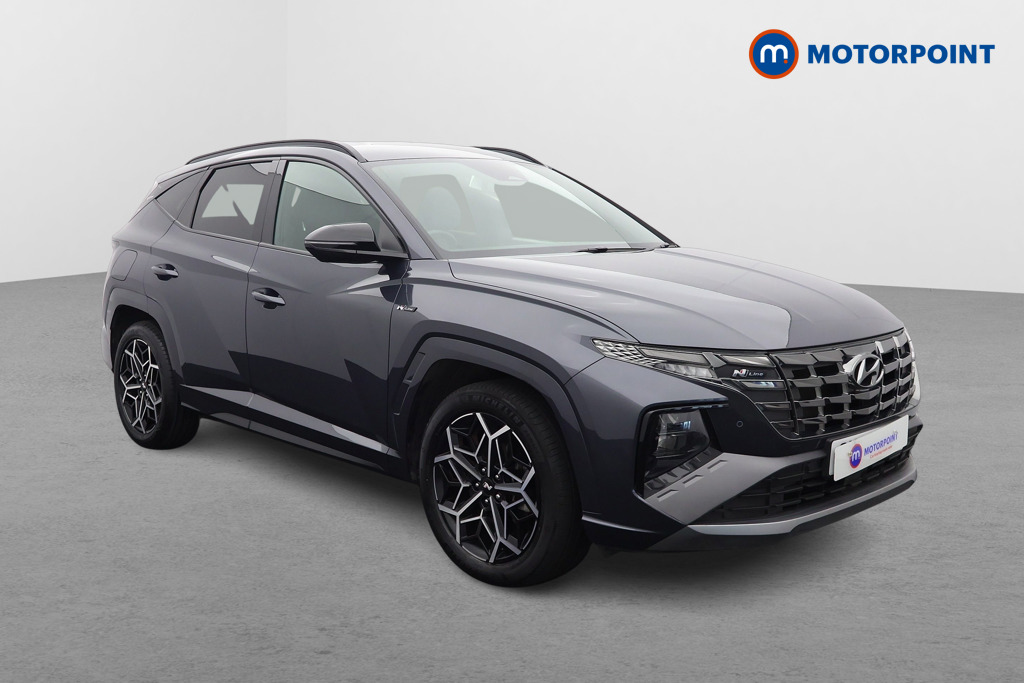 Hyundai Tucson N Line Automatic Petrol Plug-In Hybrid SUV - Stock Number (1554850) - Drivers side front corner